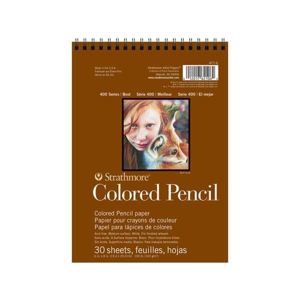 Best Paper For Colored Pencils  Strathmore Bristol Vellum Paper Review 