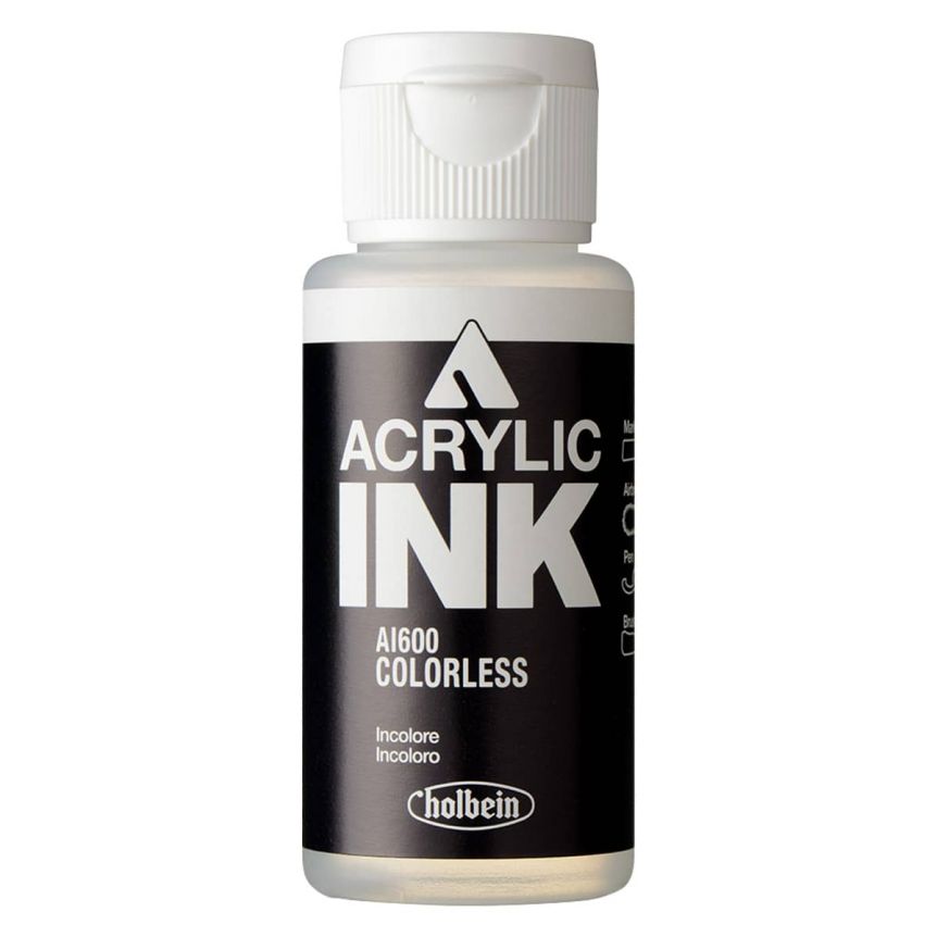 Holbein Acrylic Ink - Colorless, 30ml