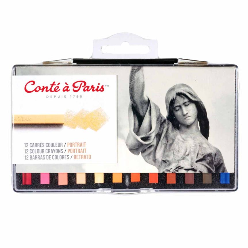 Conté À Paris Crayons Portrait Colors (Set of 12)