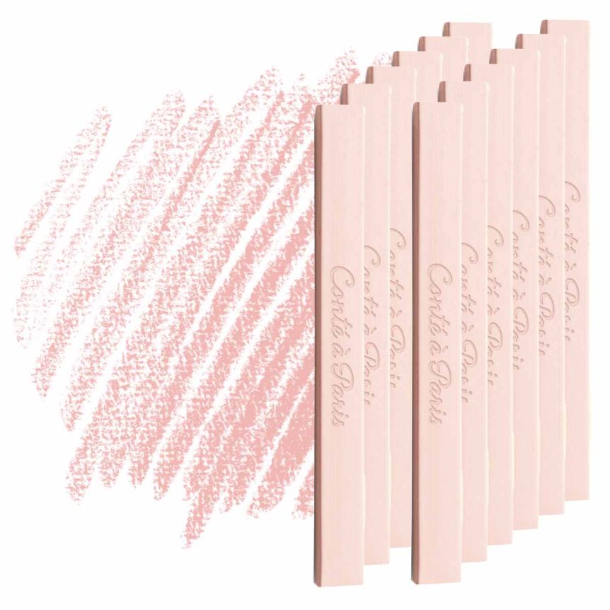 Conté Crayon Set of 12 - Portrait Pink
