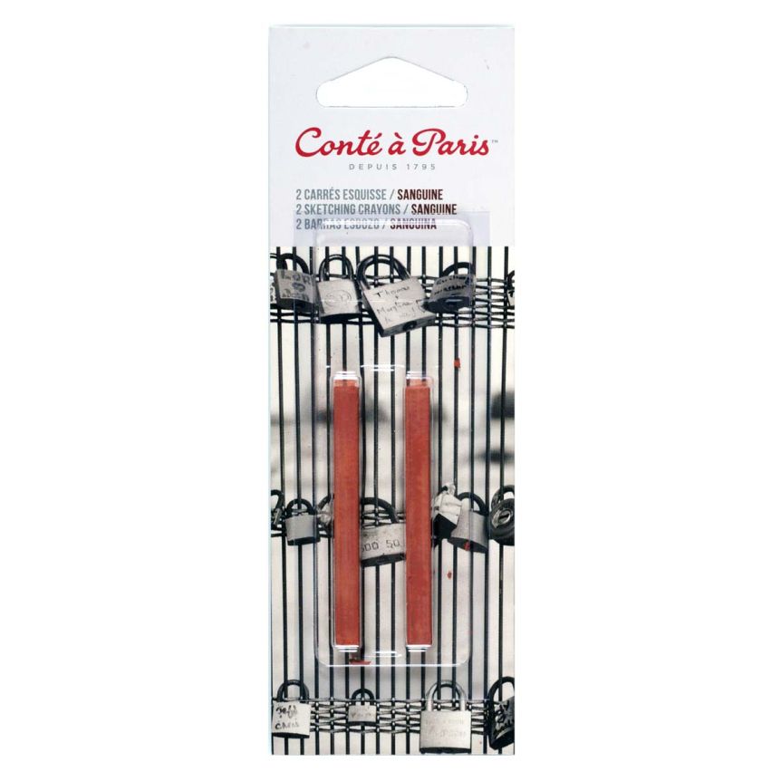 Conté À Paris Crayon Sanguine Natural (Set of 2)