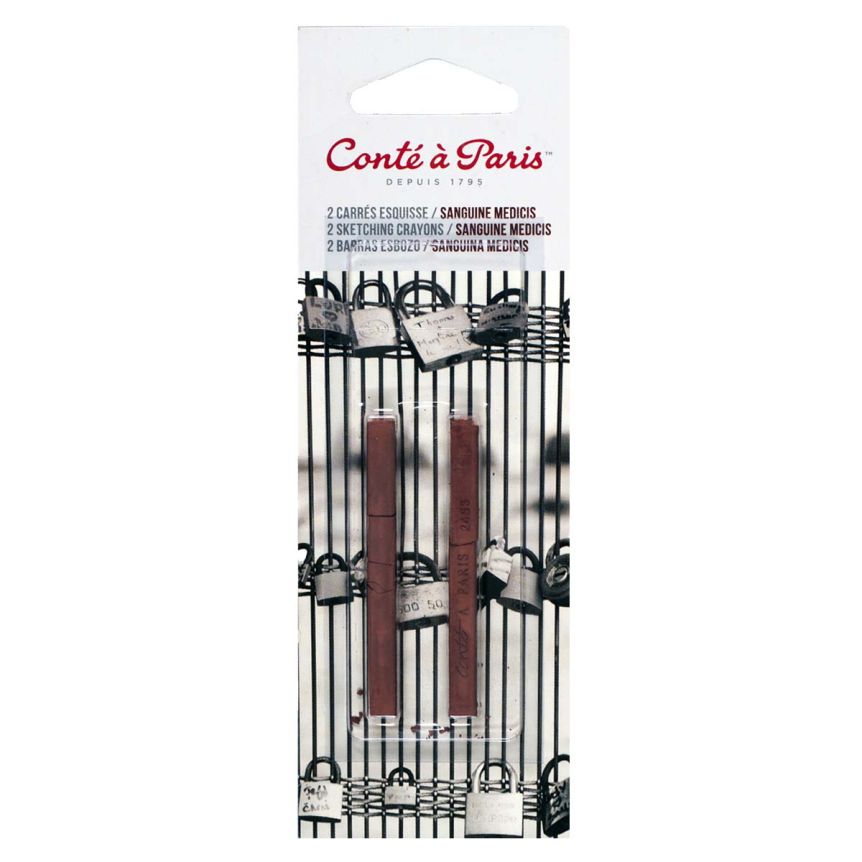 Conté À Paris Crayon Sanguine Medicis (Set of 2)