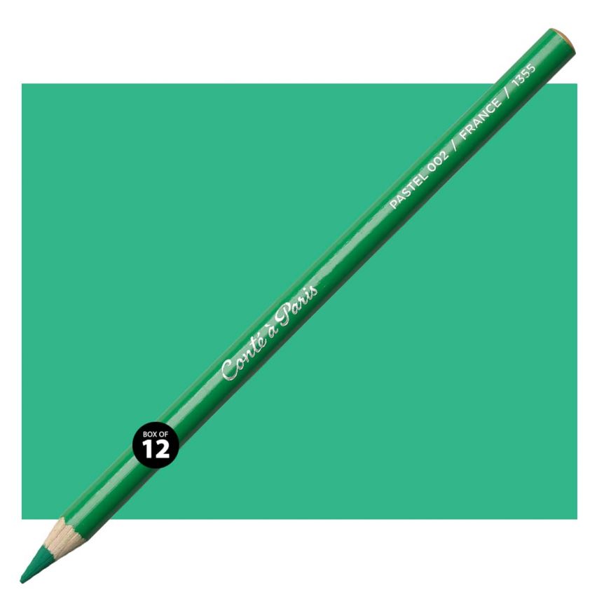 Conté Pastel Pencil Set of 12 - Dark Green