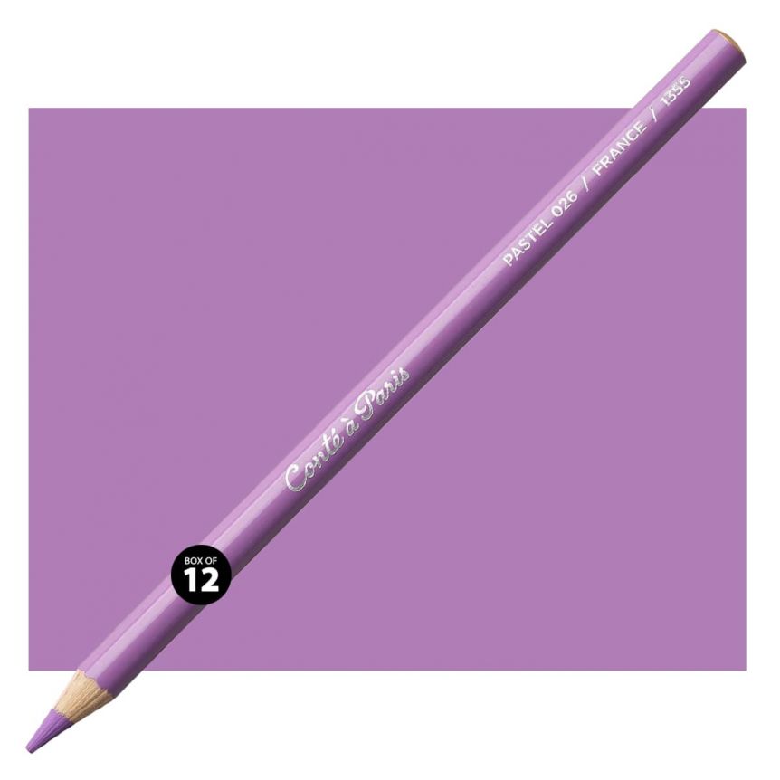 Conté Pastel Pencil Set of 12 - Lilac