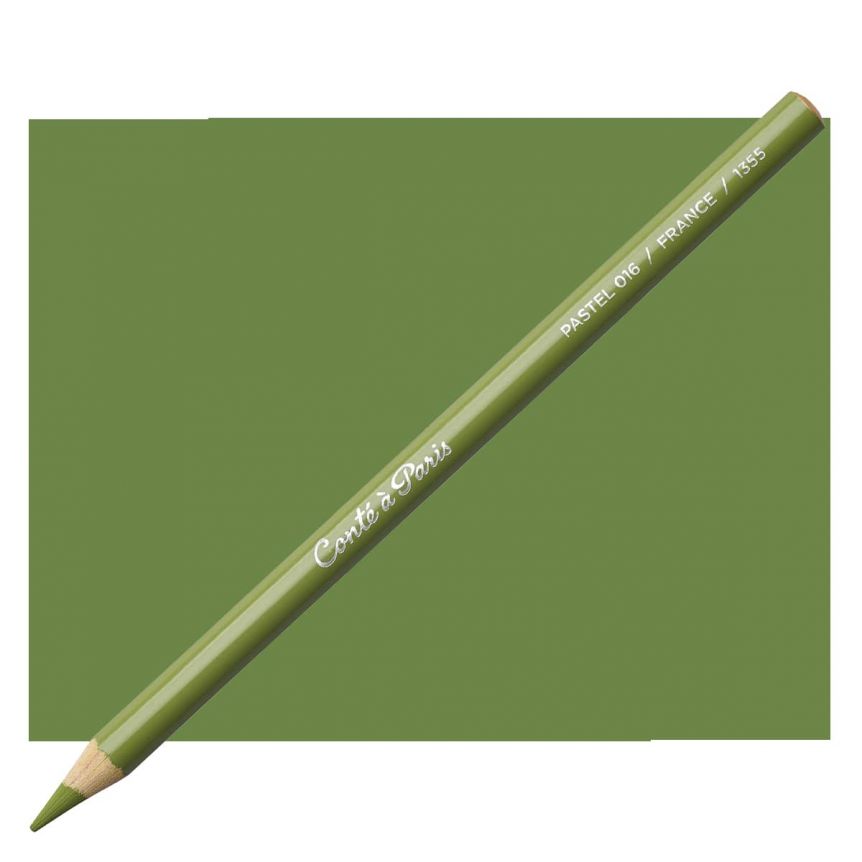 Conté Pastel Pencil - Olive Green