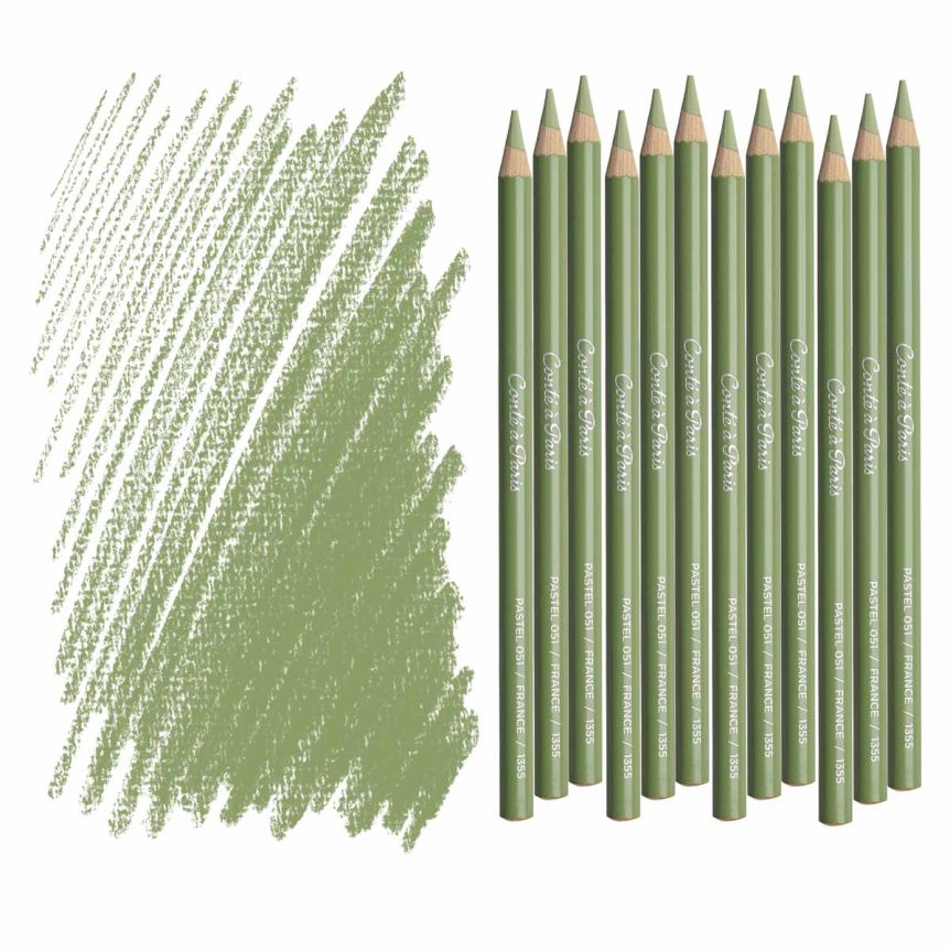 Conté À Paris Pastel Pencil - Green Grey (Box of 12)