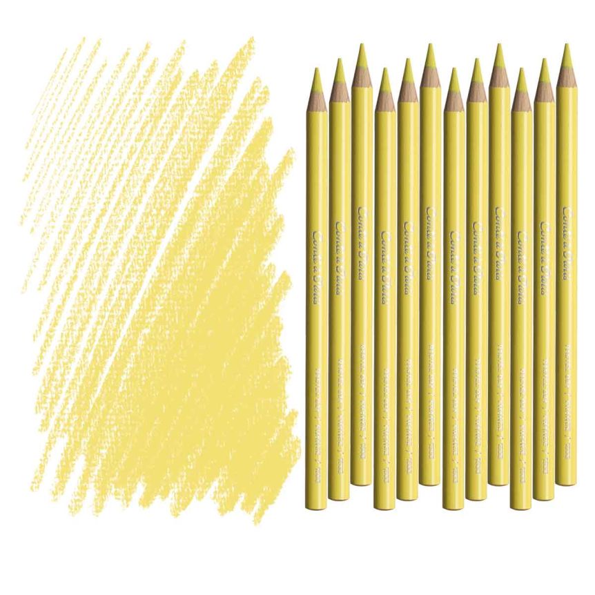 Conté À Paris Pastel Pencil - Light Yellow (Box of 12)