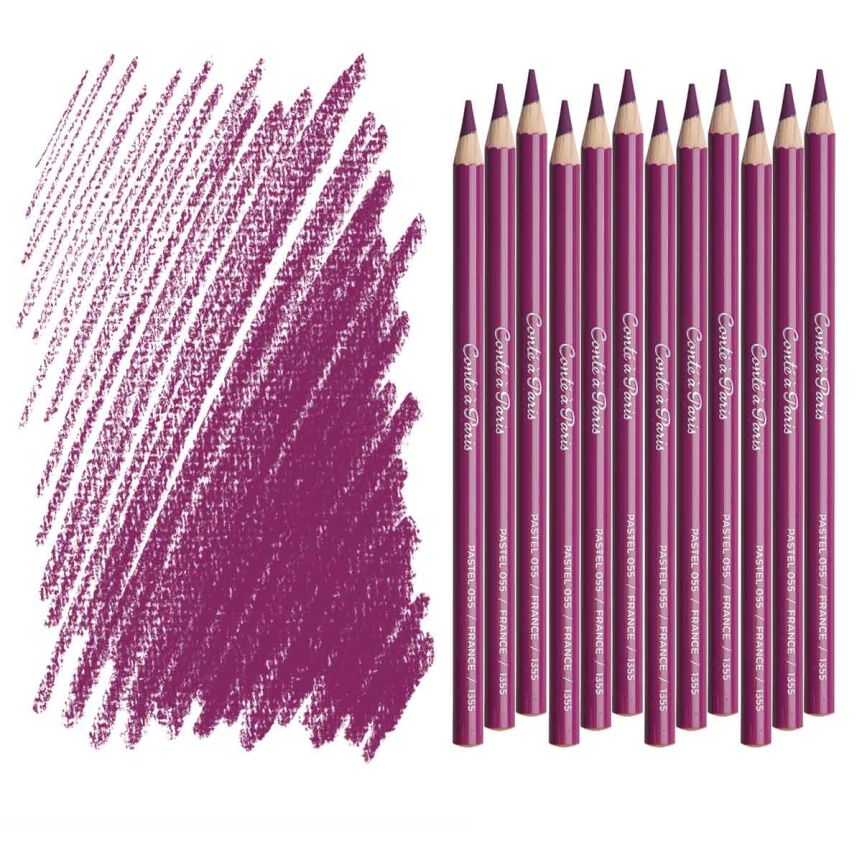 Conté À Paris Pastel Pencil - Persian Violet (Box of 12)