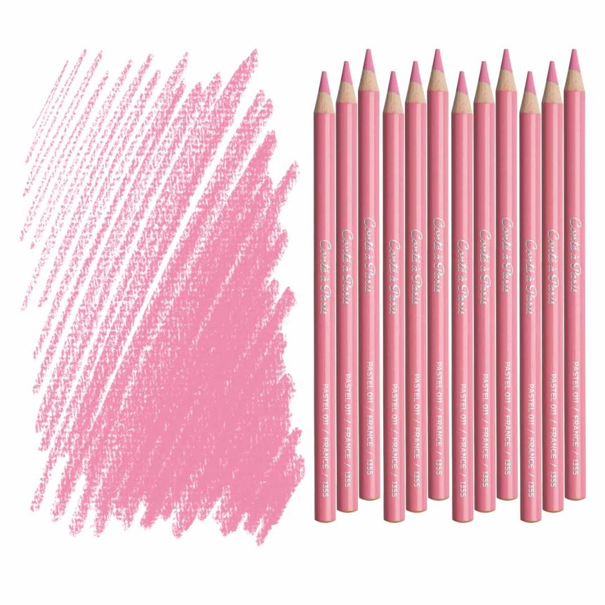 Conté Pastel Pencil Set of 12 - Pink (Box of 12)