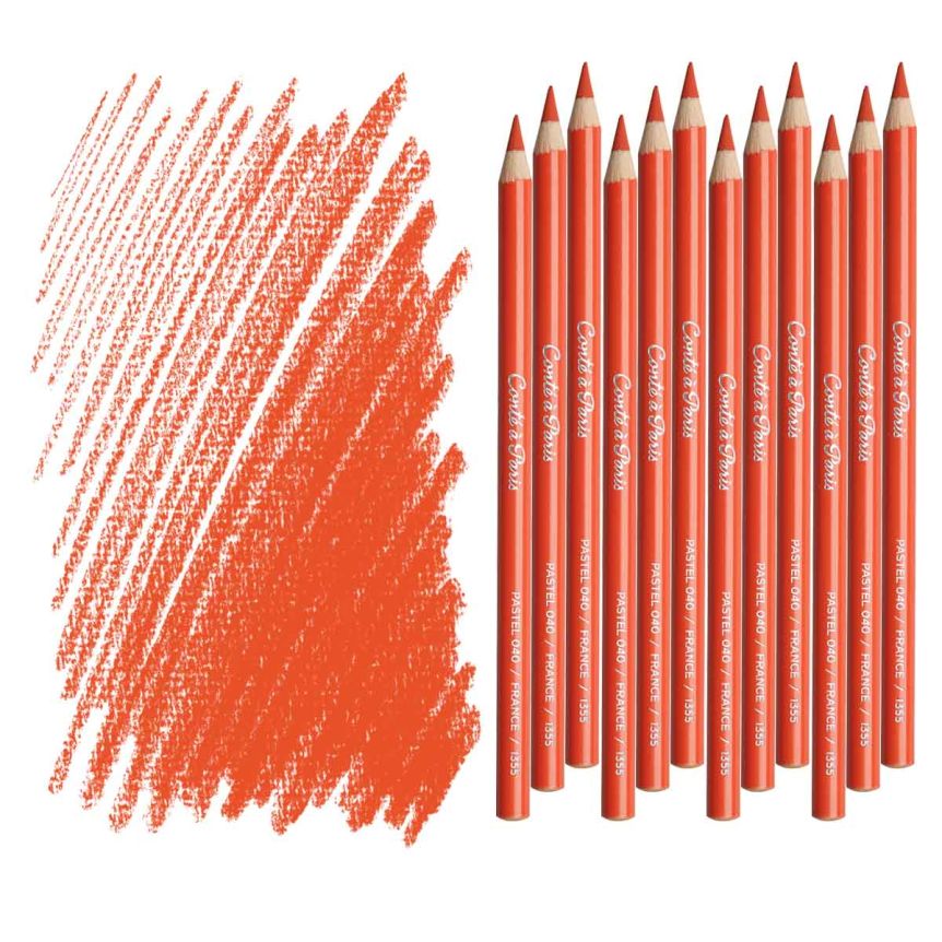 Conté À Paris Pastel Pencil - Red Lead (Box of 12)