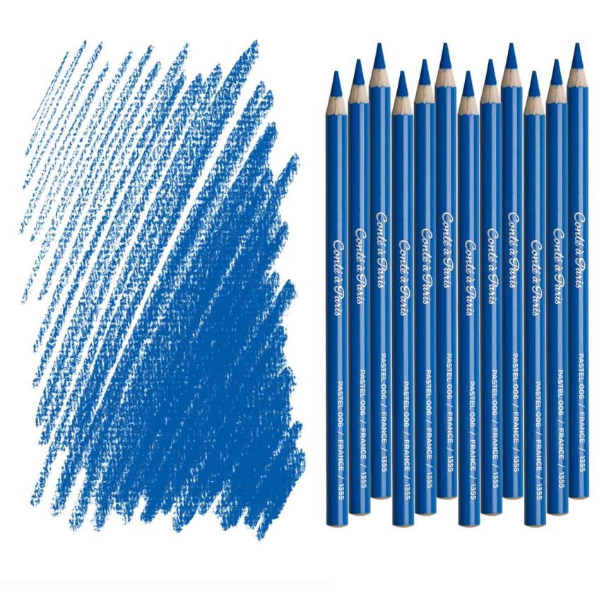 Conté À Paris Pastel Pencil - Royal Blue (Box of 12)