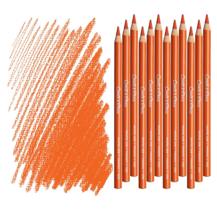 Conté À Paris Pastel Pencil - Scarlet (Box of 12)