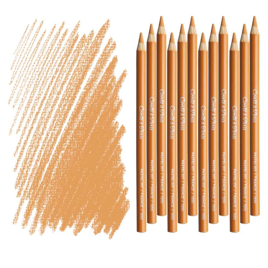 Conté À Paris Pastel Pencil - Yellow Ochre (Box of 12)