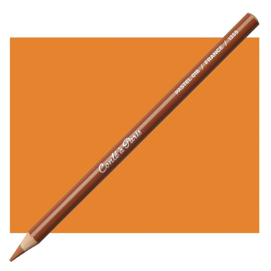 Conté Pastel Pencil - Raw (Natural) Sienna