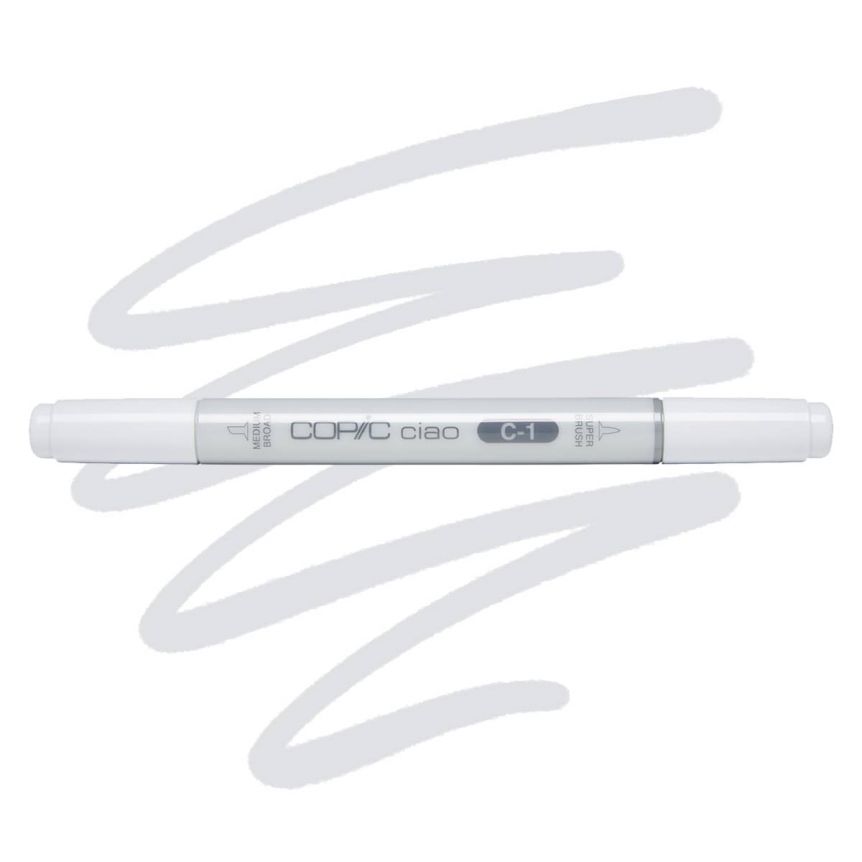 COPIC Ciao Marker C1 - Cool Gray 1