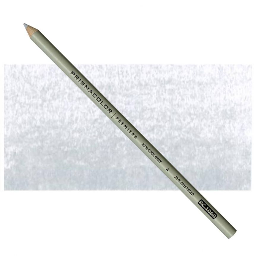 Prismacolor Premier Colored Pencils Individual PC1060 - Cool Gray 20%	