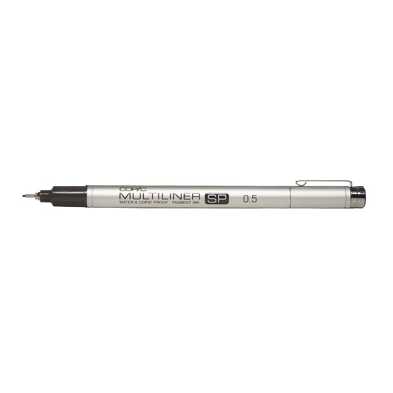 COPIC Multiliner SP Pen .5mm - Black