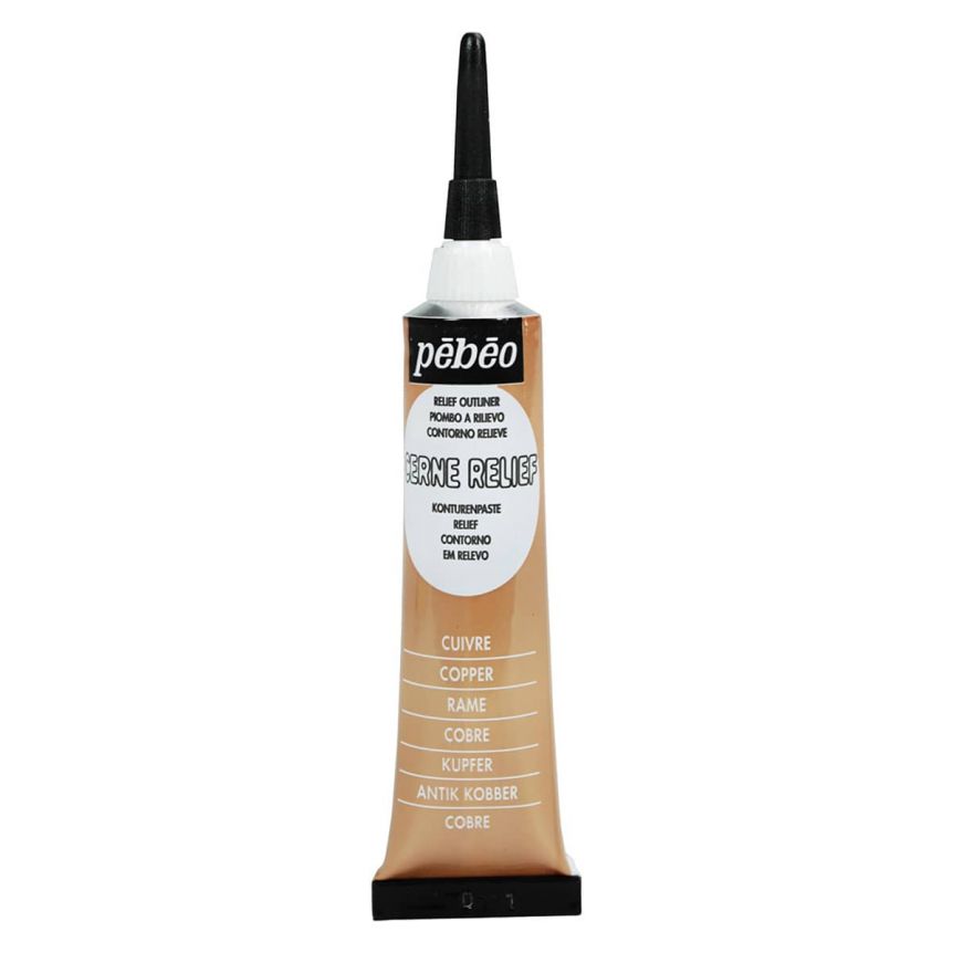 Pebeo Cerne Relief - Copper, 20ml