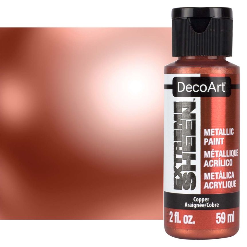 DecoArt Extreme Sheen Metallic Paint 2oz Copper | Jerry's Artarama