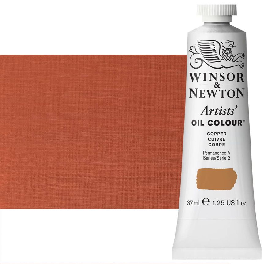 Winsor & Newton Artists' Oil - Copper, 37ml Tube