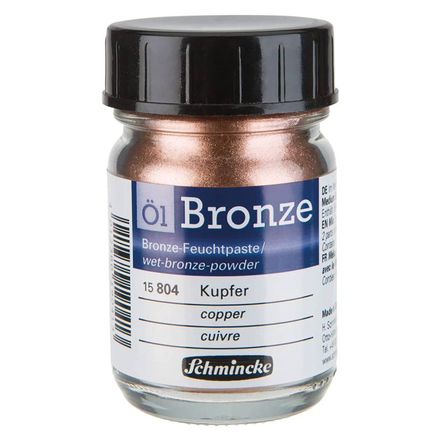 Schmincke Oil Bronze Powder - Copper, 50ml