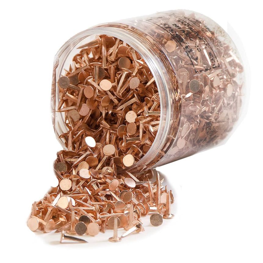 Charvin Copper Canvas Nails Length: Length: 7/16" and 11mm, 250ml (8.5oz)