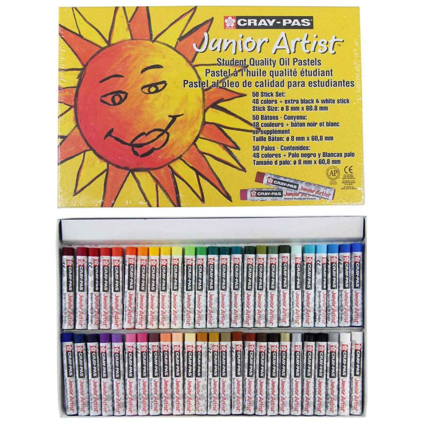 Sakura Cray-Pas Junior Artist Oil Pastel Set of 48