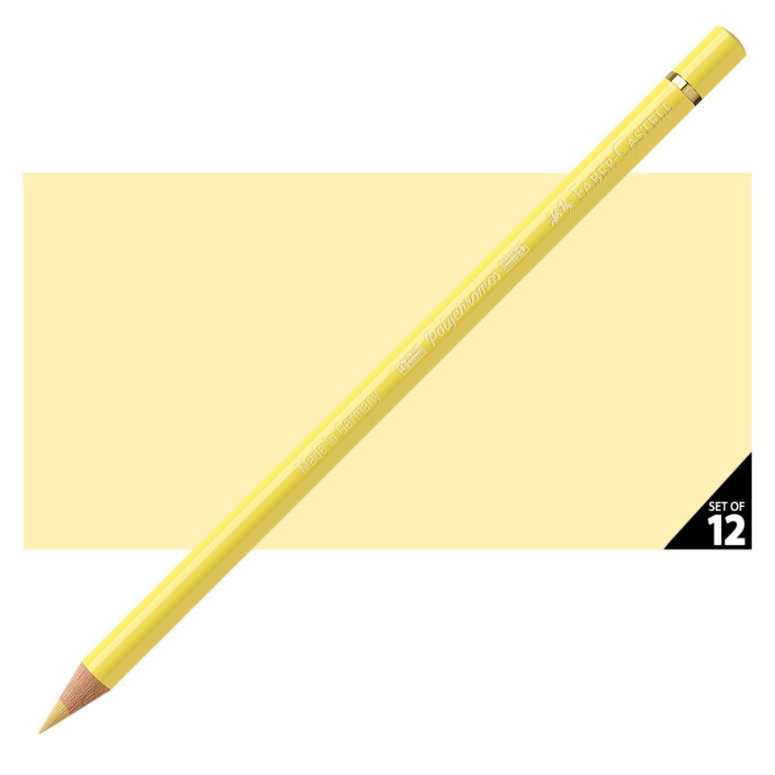 Faber-Castell Polychromos Pencil, No. 102 - Cream (Box of 12)