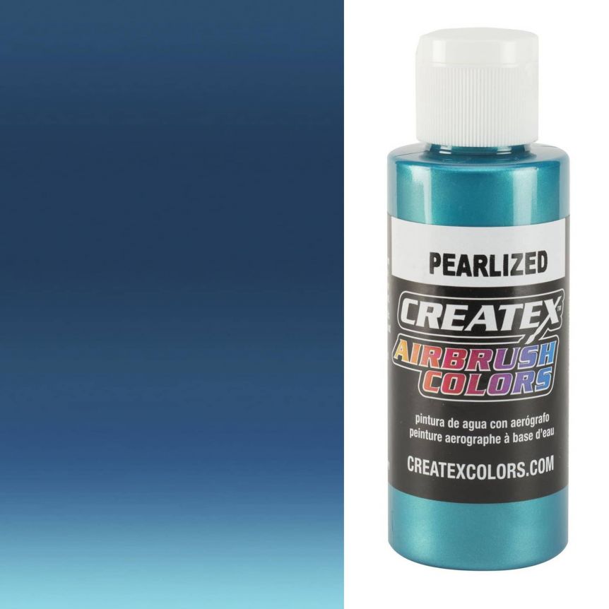Createx Airbrush Colors 2oz Pearlized Turquoise Jerry's Artarama