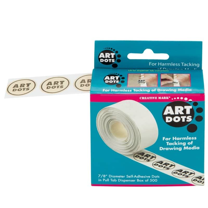 Art Dots Adhesive Tabs Box of 500