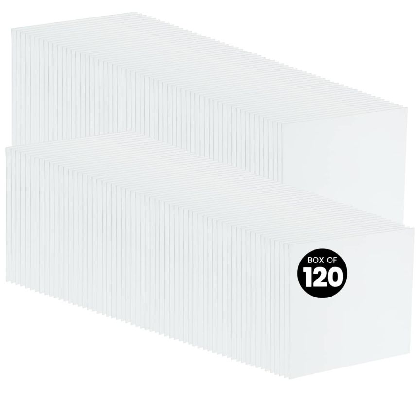 Creative Mark Artist 100% Cotton Canvas Panel, Box of 120, 4" x 4"