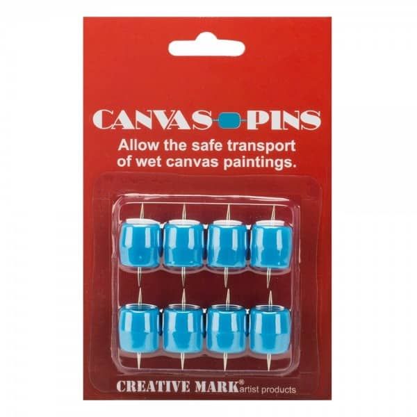 Creative Mark Canvas Pins, 8 Pack
