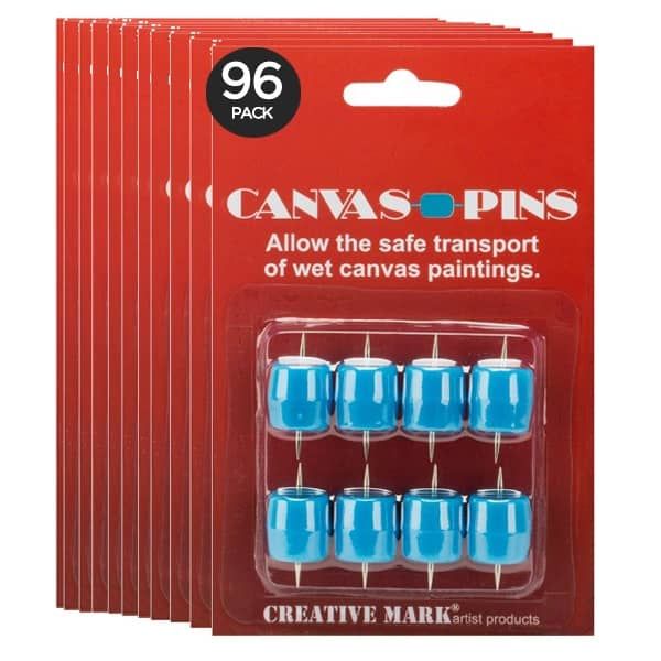 Creative Mark Canvas Pins, Box of 96