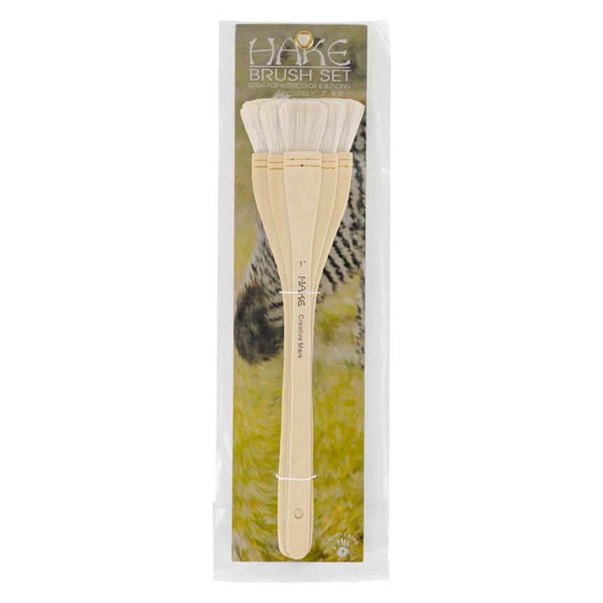 Creative Mark Mandalay Artist Goat Hair Hake Brush, Super Soft