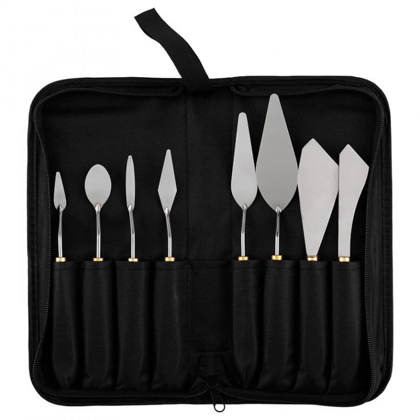 Painters Edge Studio Palette Knives Case Set of 8