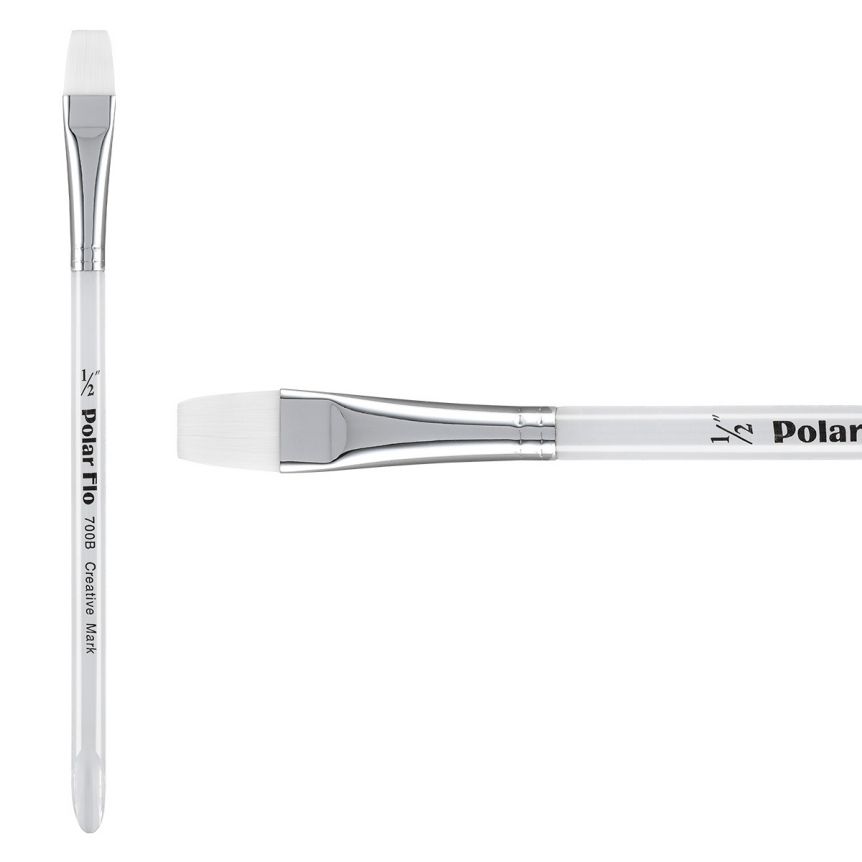 Polar-Flo Watercolor Brush 700B Aquarelle 1/2" Bright