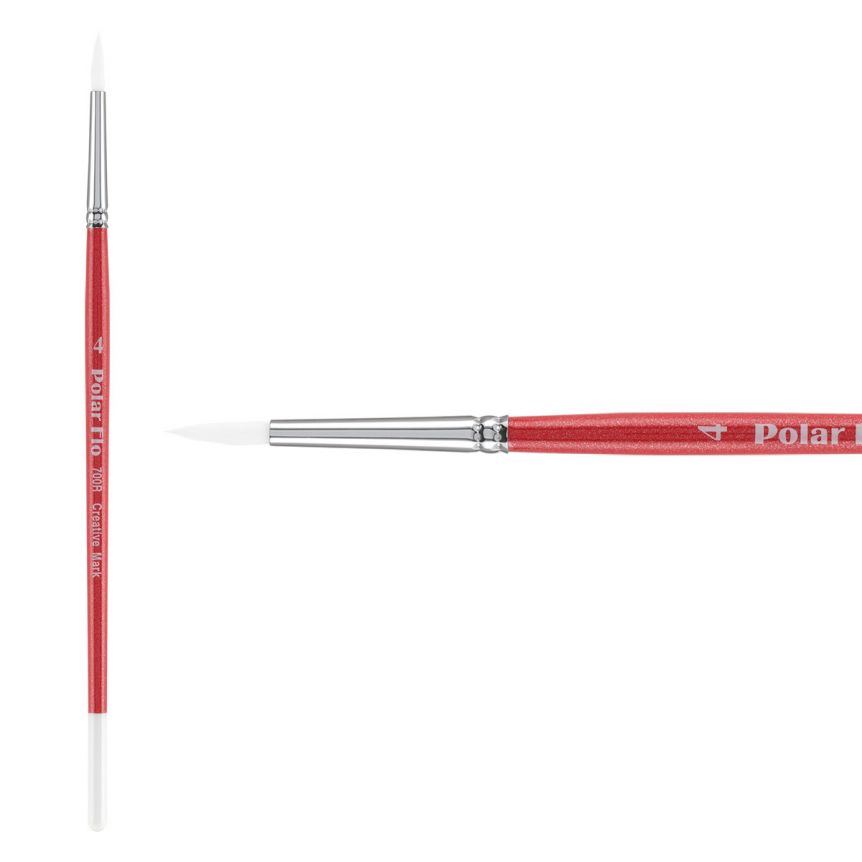 Creative Mark Polar-Flo Watercolor Brush, Round #4