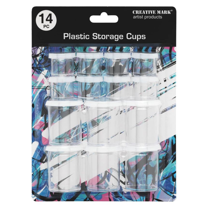 Creative Mark assorted pack of 14 storage cups