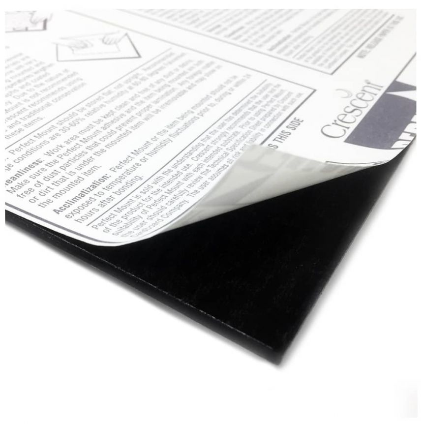 Crescent 20x24in Black Perfect Mount Self-Adhesive Board Single Thick-79881