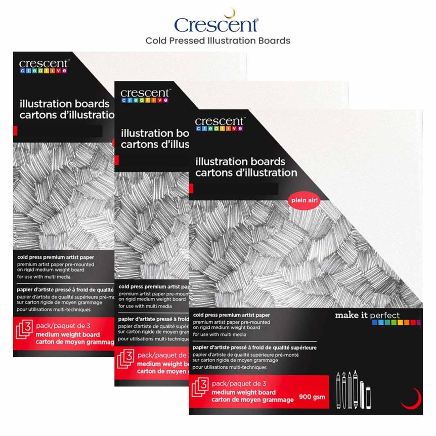 Crescent Cold Pressed No. 300 Illustration Boards