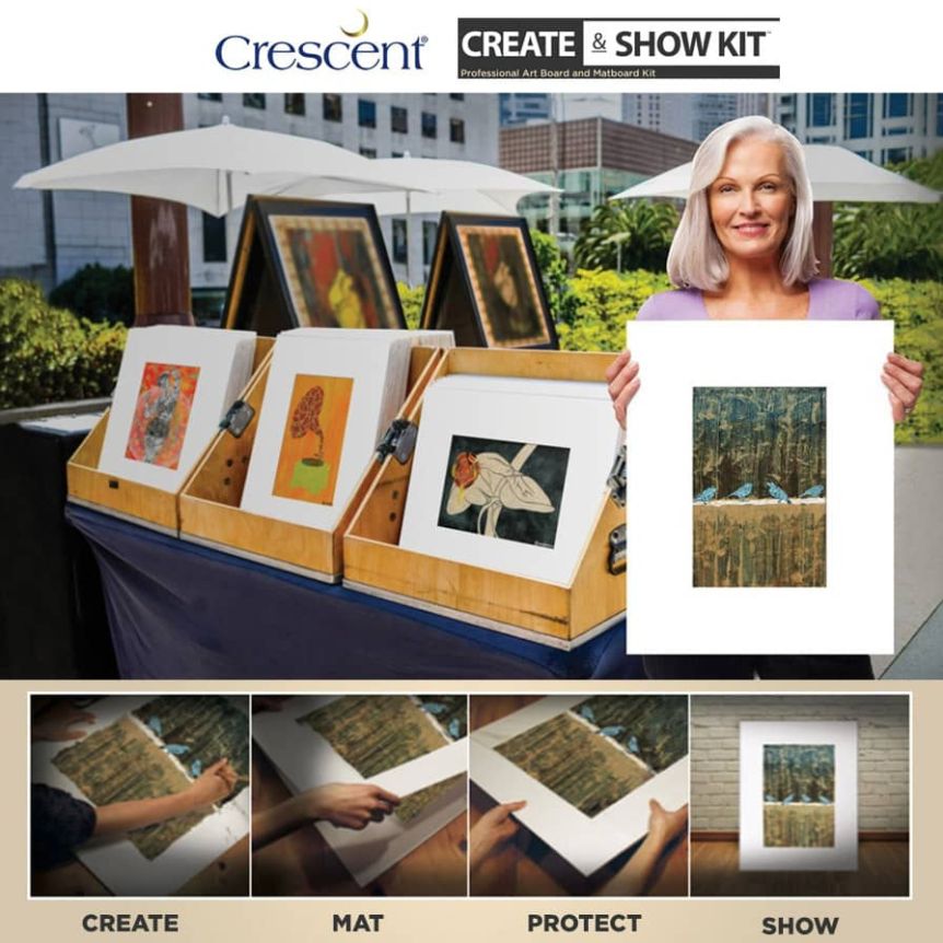 Crescent Create and Show Professional Presentation Matboard Kits