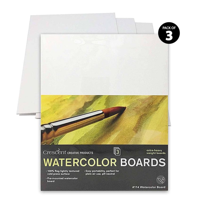 Crescent #114 Watercolor Board Cold Press 