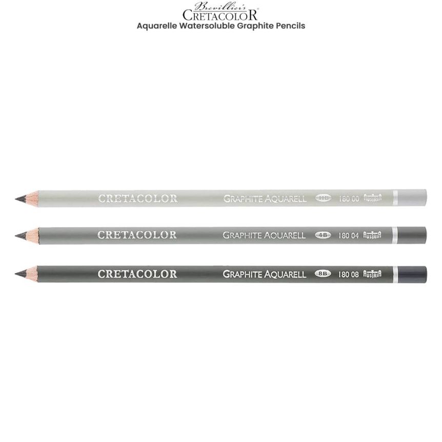 Watercolor Pencils, Firm Texture Watersoluble, Professional
