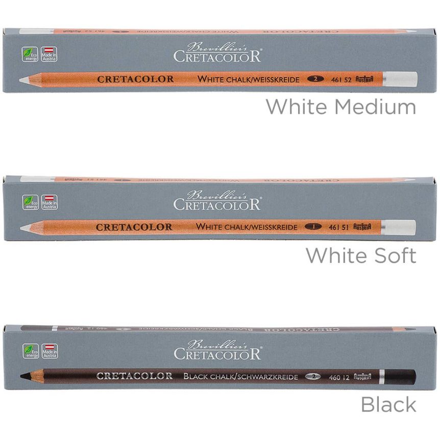 Cretacolor Chalk Pencil 3 Pack Box