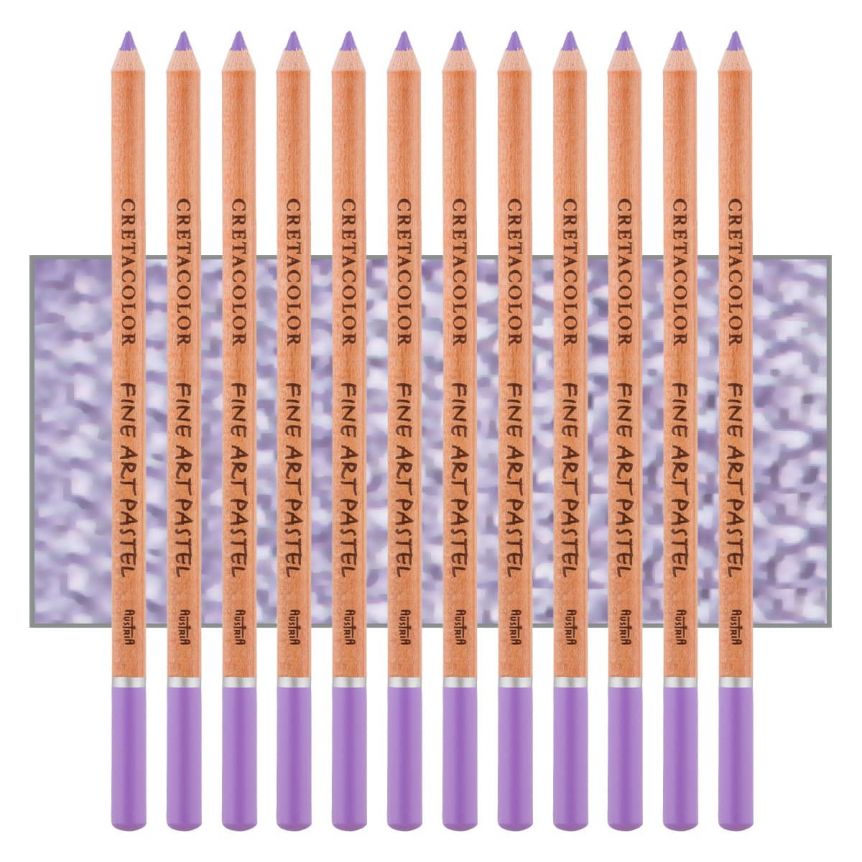 Bluish Purple, Box of 12 Cretacolor Fine Art Pastel Pencil No. 139