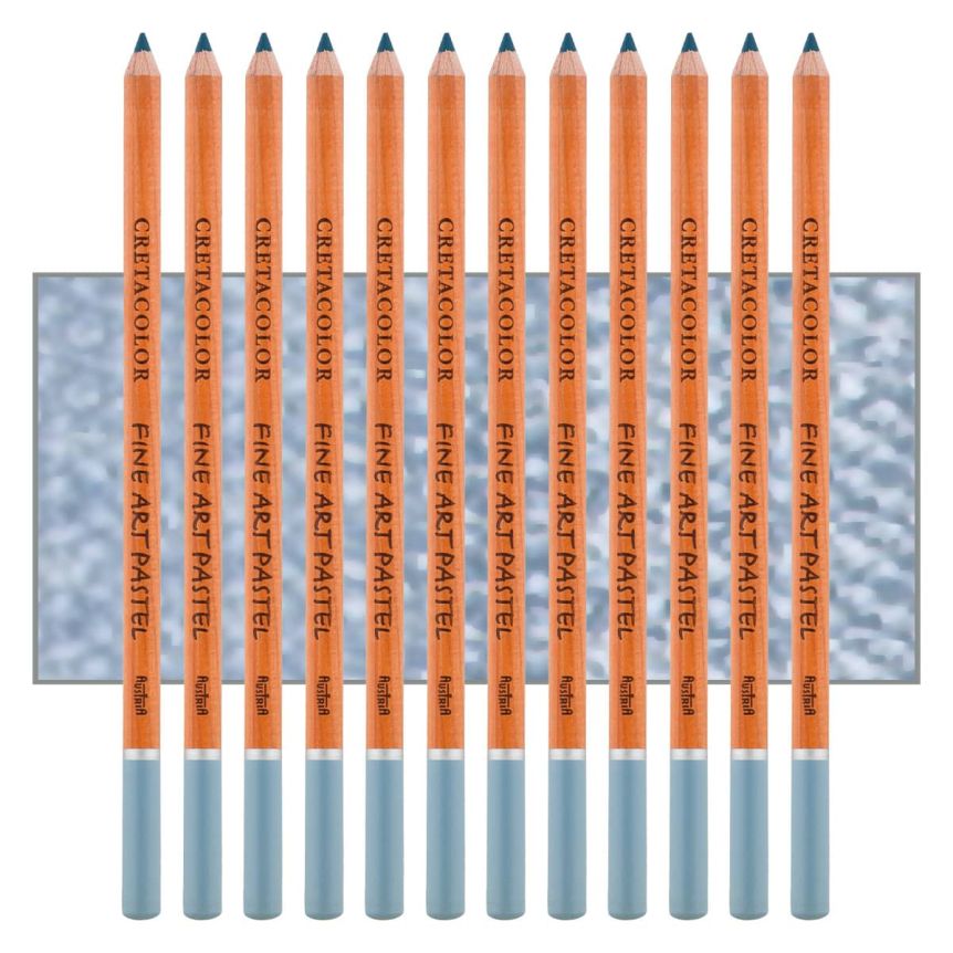 Blue Grey, Box of 12 Cretacolor Fine Art Pastel Pencil No. 237