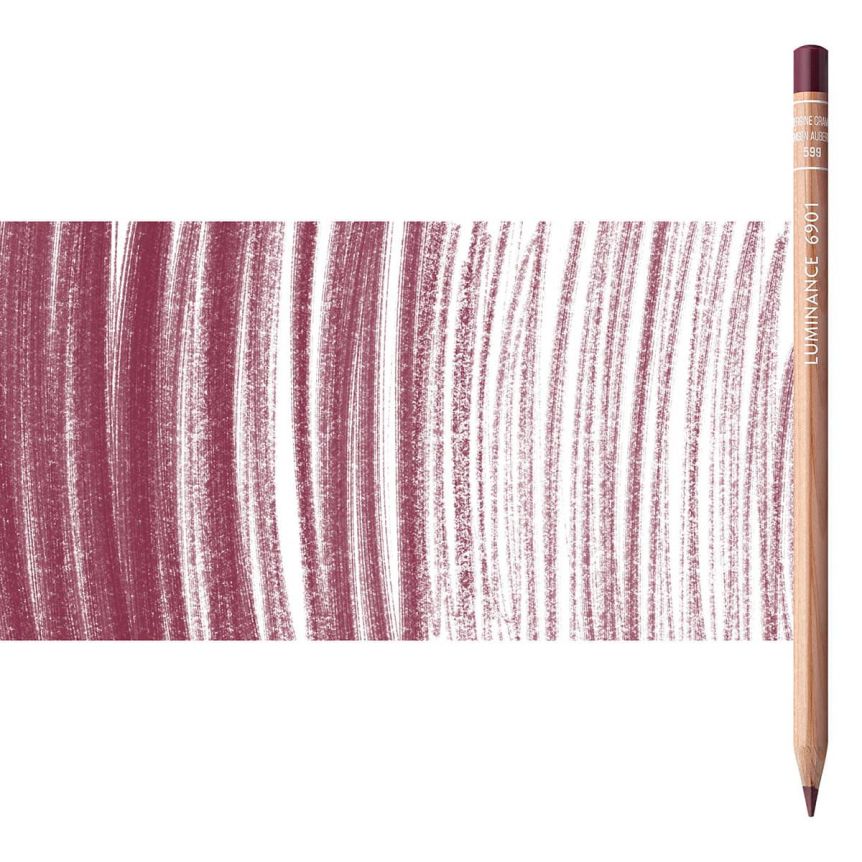 Caran d'Ache Luminance Pencil Crimson Aubergine