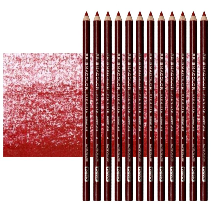 Prismacolor Premier Colored Pencil PC925 Crimson Lake (Set of 12