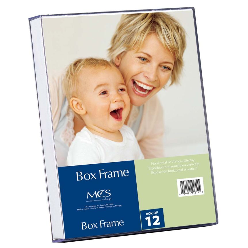MCS Clear Acrylic Box Frame 18"x24" (Box of 12)