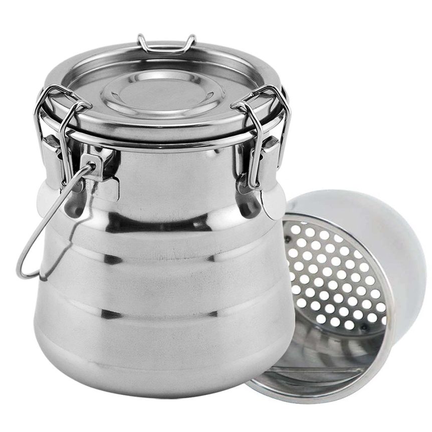 Da Vinci Air-Tight Stainless Steel 500ml Brush Cleaner Washer